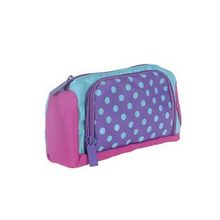 Kaukko K2298 3 Colors Plump Dots Kalem Çantası