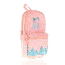 Kaukko K2443 Mountain Renkli Layer Junior Bag Kalem Çantası