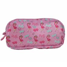 Kaukko Kids&Love L8066 Aynalı Simli Flamingo Kalem Çantası