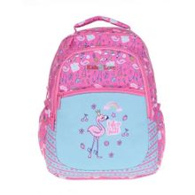 Kaukko L5107 Kids Love Paterned Flamingo İlkokul Çantası