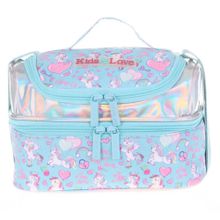 Kaukko L7094 Kids Love Ayna Taş Unicorn Beslenme Çantası