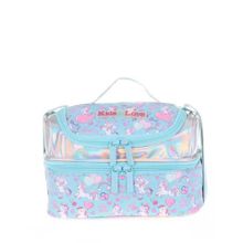 Kaukko L7094 Kids & Love Aynalı-Taşlı Unicorn Renkli Beslenme Çantası