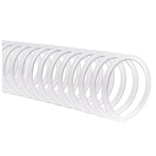 Kayreb Şeffaf 100 Adet 8 mm Spiral Plastik Helezon