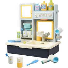 Kayyum Oyuncak Eğitici Modern Banyo Lavabo Sesli Ve Müzikli Mavi
