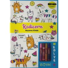 Kedicorn Boyama Kitabı - Minik Ressamlar - Kolektif