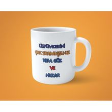 Kem Göz Ve Nazar Espirili Baskılı Kupa Bardak