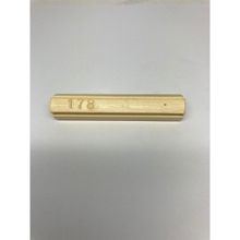 Kementaş 178 Doğal Akçaağaç 8 cm Yumuşak Mum