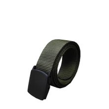 Kemer Dünyası 115 cm Haki Unisex Anti Alerjik Plastik Tokalı Taktikal Tarz Bez Kemer