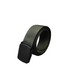Kemer Dünyası 125 cm Haki Unisex Anti Alerjik Plastik Tokalı Taktikal Tarz Bez Kemer