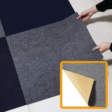 Kendinden Yapışkanlı Halıfleks Ev Tekne Ofis Karo Halı Gri
