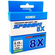 Kendo Spinning 8X Fighting 150 m 0.21 mm Elma Yeşili Örgü İp Misina