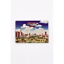 Kenya Temalı Ahşap Kartpostal Magnet