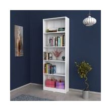 Kenyap 805395 Beyaz Beş Raflı Kitaplık