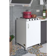 Kenzlife Ahunaz Beyaz 85x60x56 Mutfak Dolabı