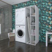 Kenzlife Alyusha Çamaşır-Kurutma Makinesi Banyo Dolabı