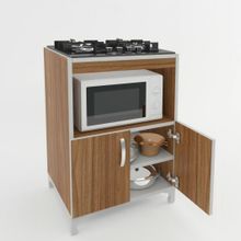 Kenzlife Bade Ceviz 85x60x57 cm Mutfak Dolabı