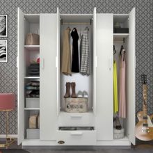 Kenzlife Begonvil 6 Kapılı Çekmeceli 150 cm Gardrop
