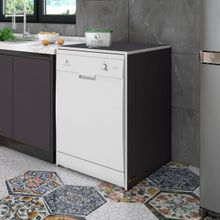 Kenzlife Berfu Gri 90x70x60 Bulaşık Makinesi Dolabı