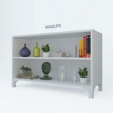 Kenzlife Beril Beyaz 48x90x20 cm Kitaplık