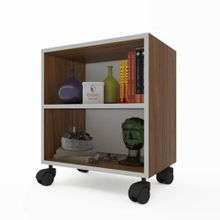 Kenzlife Beril Ceviz 48x60x20 cm Kitaplık
