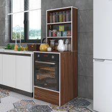 Kenzlife Esmacan Ceviz 165x60x56 Mutfak Dolabı