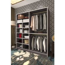 Kenzlife Fikret 180x180x45 Giysi Dolabı