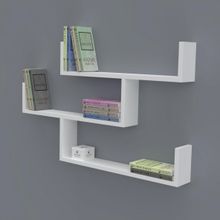Kenzlife Gülin 055*080*20 Byz Duvar Rafı Kitaplık