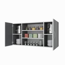 Kenzlife Honnor Gri 60x120x22 cm Mutfak ve Banyo Dolabı