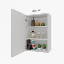 Kenzlife İrem 060.030.32 2 Raflı Kapaklı Ofis Banyo Kiler Evrak Kitaplık Mutfak Dolabı