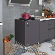 Kenzlife Kamuran Gri 85x60x56 Mutfak Dolabı
