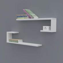 Kenzlife Kayra 015*060*20*2 Byz Duvar Rafı Kitaplık