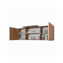 Kenzlife Lucida Ceviz 60x150x32 cm Mutfak ve Banyo Dolabı