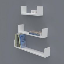 Kenzlife Müjgan 012*060-045-030*20 Byz Duvar Rafı Kitaplık