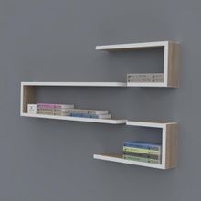Kenzlife Nevres 060*100*20 Crd Duvar Rafı Kitaplık