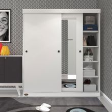 Kenzlife Papatya Sürgülü Kapaklı 160 cm Gardrop