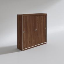 Kenzlife Papatya Sürgülü Kapaklı Ceviz 180 CM Gardrop