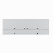 Kenzlife Perenna Beyaz 60x180x32 CM Mutfak ve Banyo Dolabı