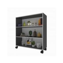 Kenzlife Raziye Gri 108x90x30 cm Mutfak Dolabı