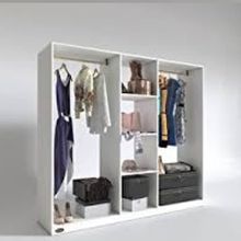Kenzlife Temel 180x200x40 Beyaz Giysi Dolabı Gardrop