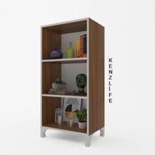 Kenzlife Tuğçe Ceviz 88x40x20 cm Kitaplık