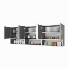 Kenzlife Vice Gri 60x180x32 cm Mutfak Dolabı