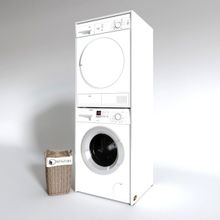 Kenzlife Zakhar Çamaşır-Kurutma Makinesi Banyo Dolabı