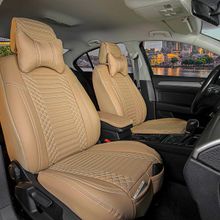 Kepmorpho Bmw 2 Serisi 216D Lüx Full Deri Bej Oto Koltuk Kılıfı