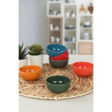 Keramika 8 CM 6 Adet 113 617 Rainbow Bulut Çerezlik Sosluk