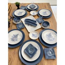 Keramika Blue Magic 33 Parça 6 Kişilik Kahvaltı Takımı