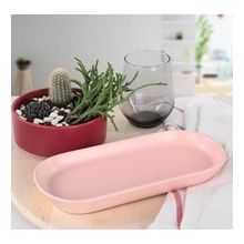 Keramika Noyan Açık Pembe 26 cm Kayık Tabak