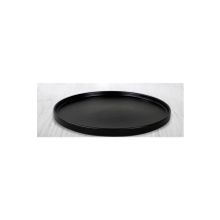 Keramika Stackable Mat Siyah 27 CM Servis Tabağı