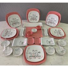 Keramika Tatlı Düş Pembe 35 Parça Kahvaltı Takımı