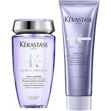 Kerastase 250 ml Blond Absolu Bain Lumiere Parlaklık Şampuanı + 250 ml Blond Absolu Saç Kremi
