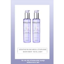Kerastase 2x150 ml Blond Absolu Cicaplasme Sarı Saçlar İçin Isıya Karşı Koruyucu Bakım Serumu